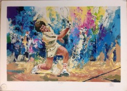 "Marty Hogan" Serigraph by Wayland Moore