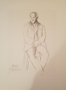 "Portrait du Mâitre de Ballet de La Scala de Milan" 