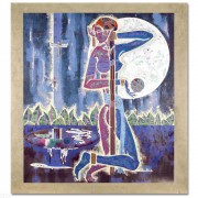 "Splendor" AP Serigraph on Paper by Lu Hong