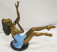 "Elation" Bronze Sculpture by Ramon Parmenter