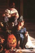"A Long Wait Til Dark" Lithograph by Bob Byerley