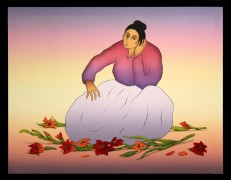 "Wild Flowers" Lithograph by RC Gorman