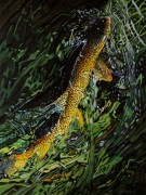 "Green River Series 9" Giclee on Canvas by AD Maddox