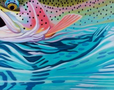 "Jackson Bow" Giclee on Canvas by AD Maddox