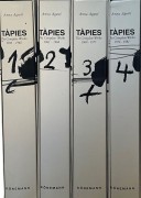 Antoni Tapies "Catalogue Raisonne Vol I-IV HardBound w/ Slipcover