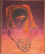 "Untitled Original Mixed Media Watercolor II" on Paper by Eduardo Kingman