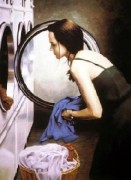 "Laundry Offering" Giclee/Paper Or Canvas by Adrian Deckbar