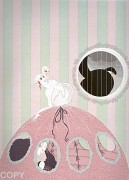 "Deception" serigraph on paper by Erte