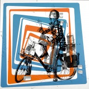 "Agathe Lovignoux" Hand-Signed Digital Pigment Print on Canvas by Philippe Bertho