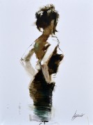 "Classic Beauty" Hand Embellished Giclee on Canvas by Henry Asencio