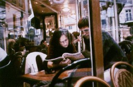 "Reflections Cafe" Pastel/Giclee on Rag Paper by Adrian Deckbar