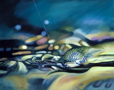 "Took The One" limited edition giclee on canvas by A D Maddox