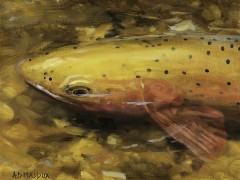 "Strawberry Cutty V" Giclee on Canvas by AD Maddox