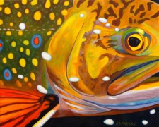 "Cool-Eyed Luke" Giclee on Canvas by A D Maddox