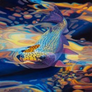 "Green River Series 4" Giclee on Canvas by AD Maddox