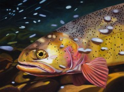 "Deep Cutt" Limited Edition Giclee on Canvas by AD Maddox