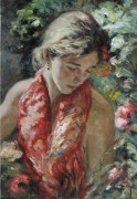 "Primavera" Original Oil on Canvas by Royo
