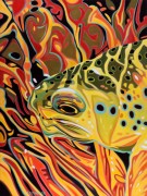 "Autumn Brown" Giclee on Canvas by AD Maddox