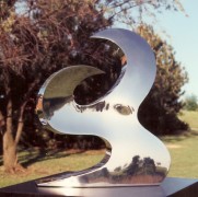 Orbit Stainless Steel Sculpture by Gary Kahle