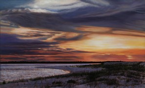 "Coastal Sunset" Giclee on paper by Adrian Deckbar