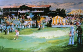 "Dinah Shore Classic" Original Painting by Mark King