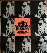 Andy Warhol "The Andy Warhol Diaries" Hardbound for sale