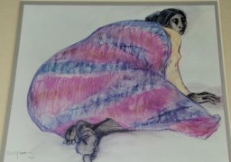 Untitled R.C. Gorman Original Pastel