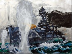 Dreadnaught Limited Edition Giclee on paper, canvas or aluminum by Michael Bryan