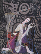 "Keeping Peace" Serigraph on Paper by Ting Shao Kuang