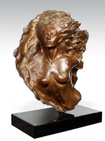 Ex Nihiio Fragment 2 Bronze Sculpture by Frederick Hart