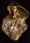 "The Source - Bust" Bronze Sculpture by Frederick Hart