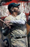 "Bambino - Babe Ruth" Giclee on Canvas by Steve Holland Wanted