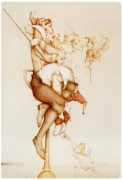 "Petrouchka '87" Hand-Pulled Stone Lithograph by Michael Parkes