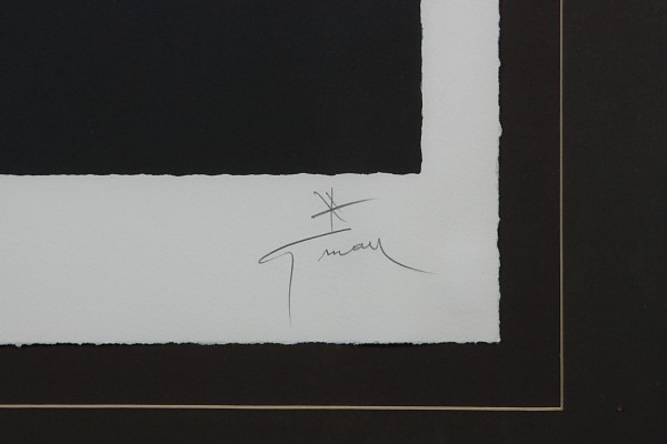 "Diane Au Bain" or Woman in Tub Framed Silkscreen by Rene Gruau