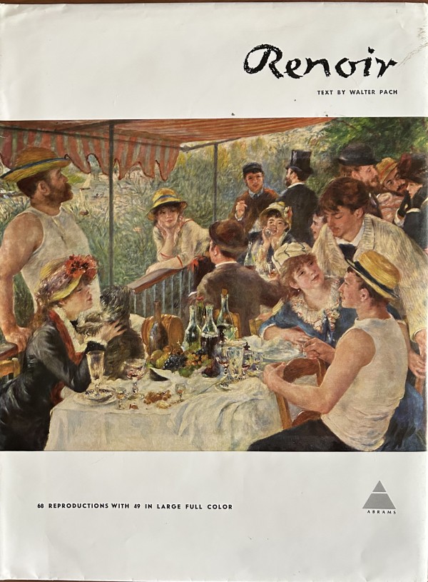 Pierre Auguste Renoir "Renoir" (Hardcover) for sale