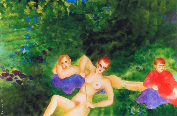 "My Best Friend's Girl" Original Watercolor by Joanna Zjawinska