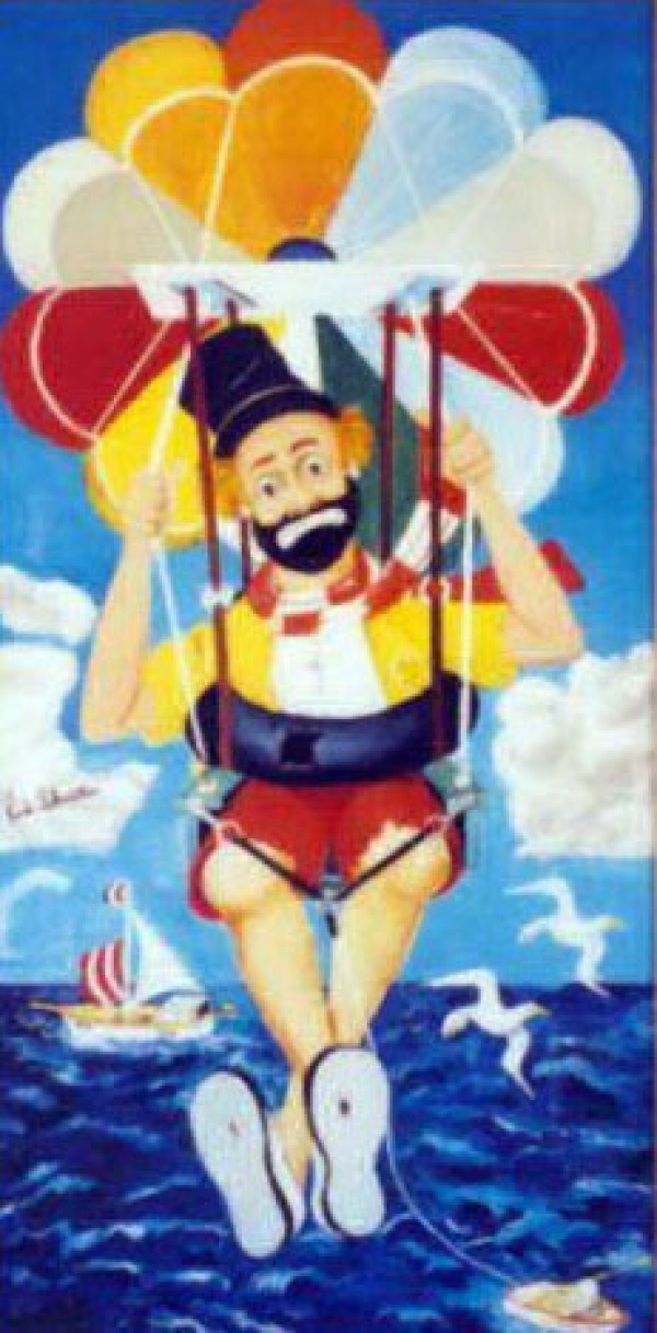 "The Sky's The Limit" Serigraph by Red Skelton