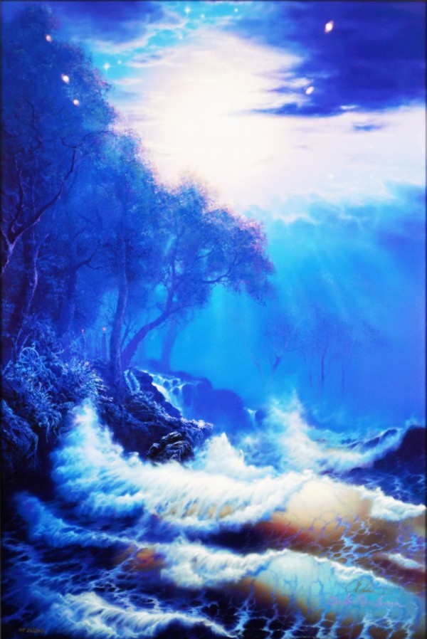 "Seeking The Light" Lassengraph by Christian Riese Lassen