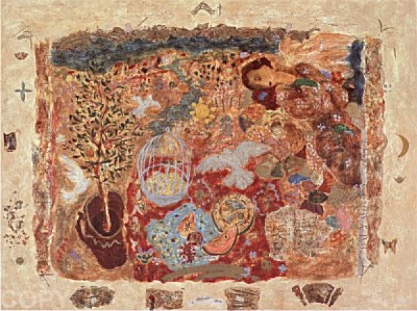 "A Favoured Land" Serigraph on Paper by Roy Fairchild