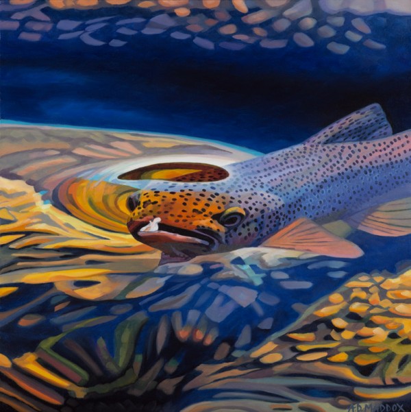 "Green River Series 5" Giclee on Canvas by AD Maddox