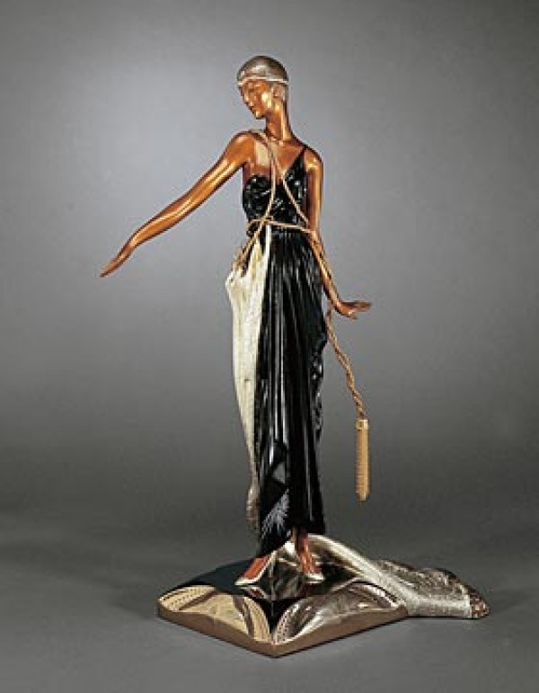 "Soleil de Nuit" Bronze Sculpture by Erte