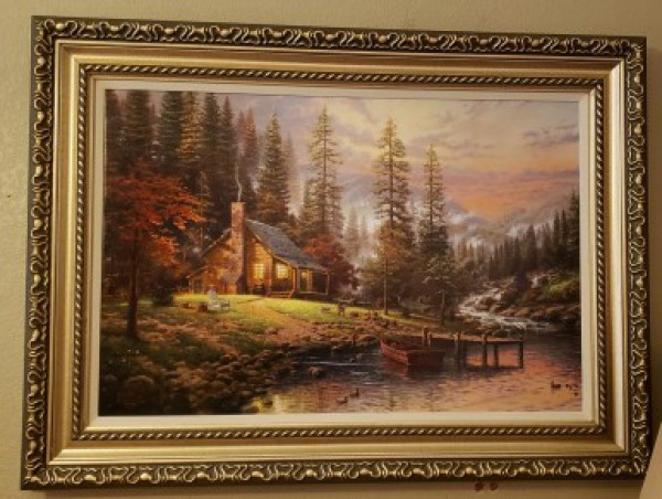 "Peaceful Retreat" Giclee on Canvas by Thomas Kincade