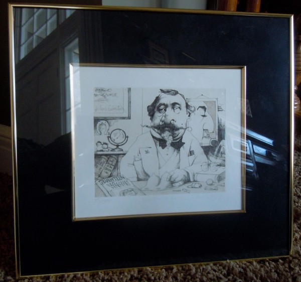 "Plastic Surgeon" Limited Edition Etching by Charles Bragg