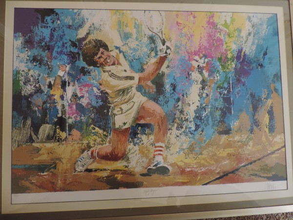 "Marty Hogan" Serigraph by Wayland Moore