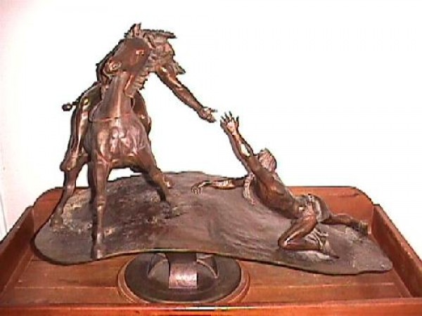 "Brother" Bronze Sculpture by Bud Boller