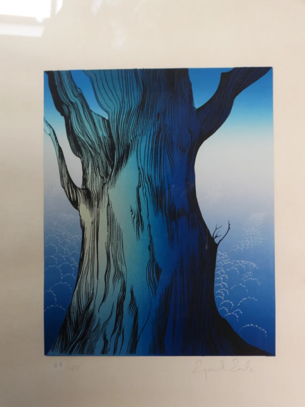 "Eucalyptus" Serigraph by Eyvind Earle"