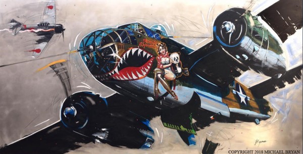 "Panda Express - North American B25 Mitchell" by Michael Bryan
