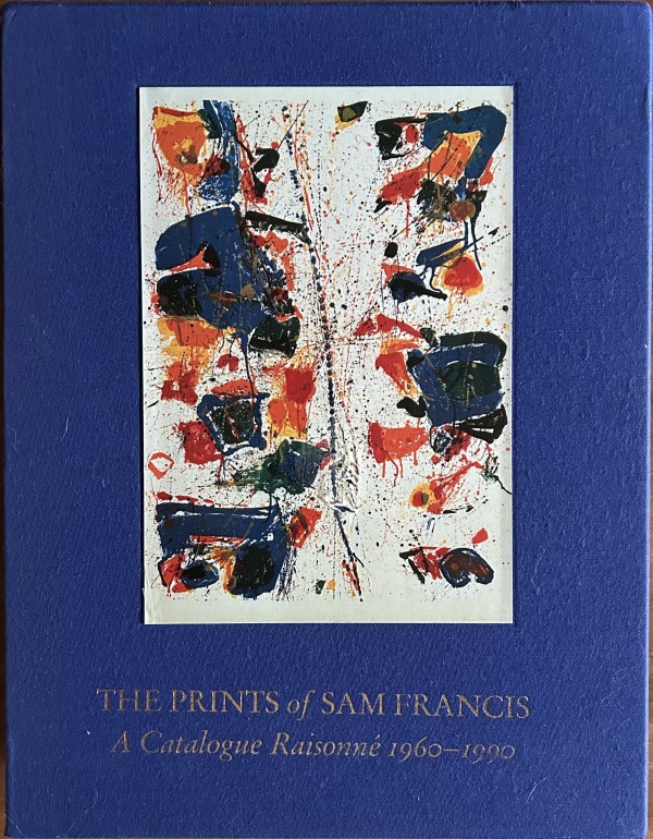 Sam Francis "Catalogue Raisonne 1960 - 1990 VI Lithographs & VII Prints" Hardbound/Slipcase