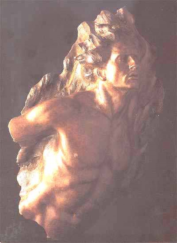 Ex Nihilo, Fragment No. 5 Bronze Sculpture by Frederick Hart