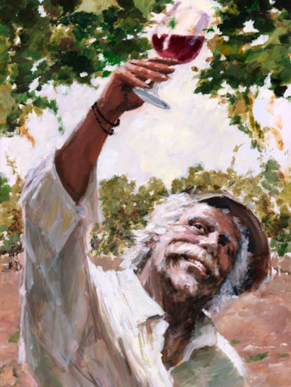 "Its Been A Very Good Year" Giclee/Canvas by Aldo Luongo